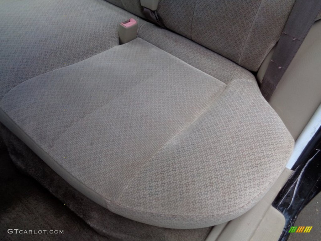 1999 Corolla CE - Satin Black Metallic / Pebble Beige photo #34