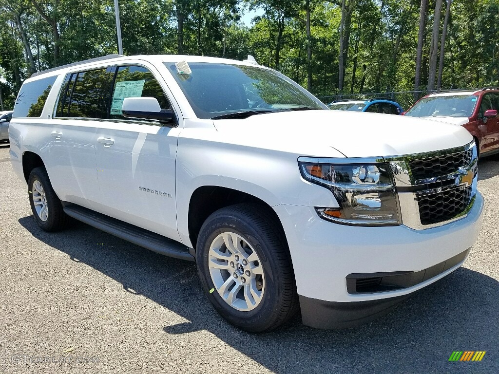 Summit White 2016 Chevrolet Suburban LS Exterior Photo #113985066