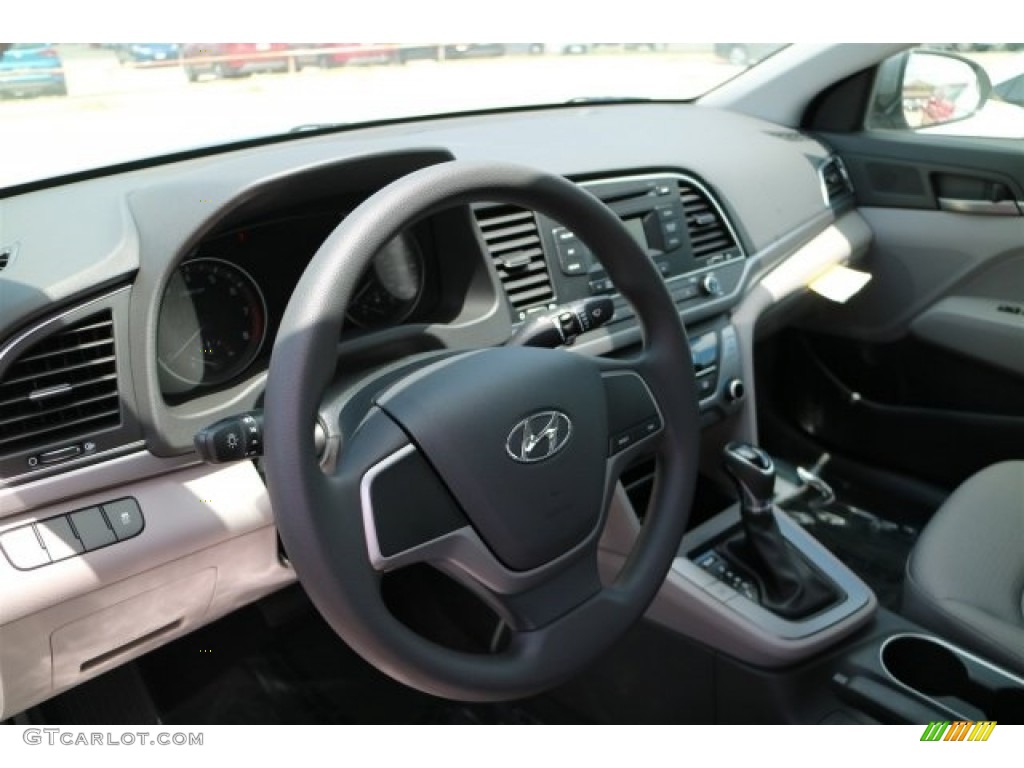 2017 Elantra SE - Gray / Gray photo #9