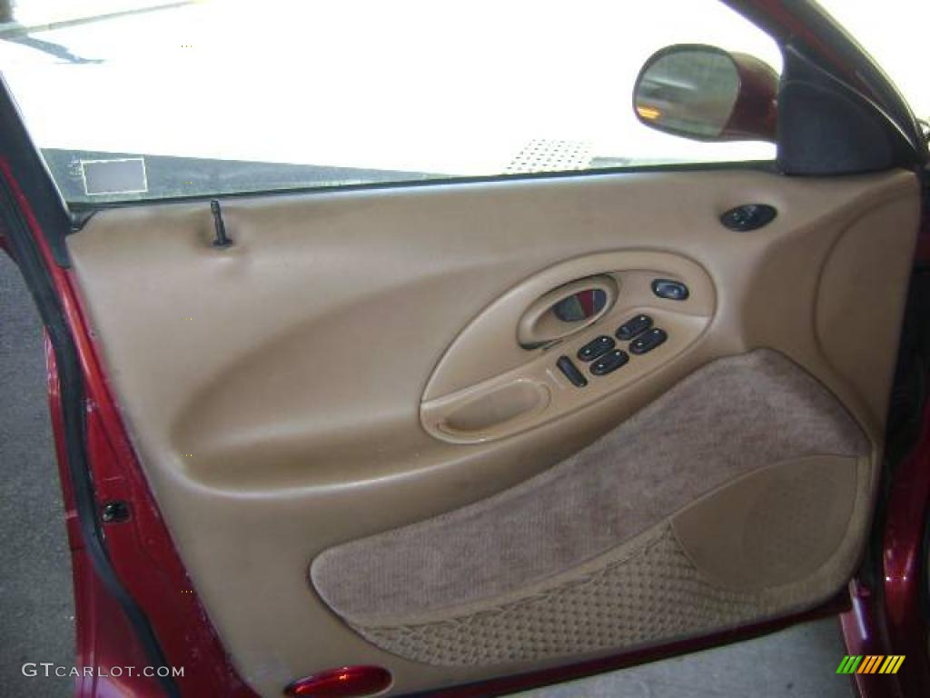 1997 Sable GS Sedan - Toreador Red Metallic / Saddle photo #12