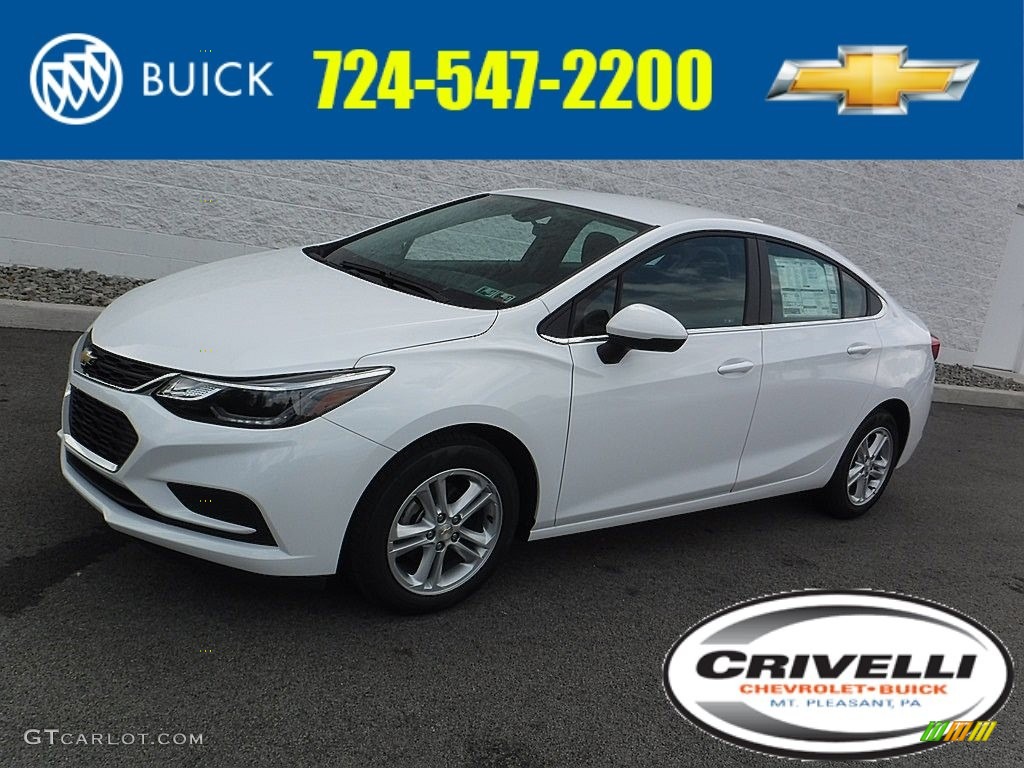 2016 Cruze LT Sedan - Summit White / Jet Black photo #1