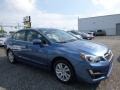 2016 Quartz Blue Pearl Subaru Impreza 2.0i Premium 4-door  photo #1