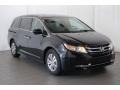 2016 Crystal Black Pearl Honda Odyssey EX-L  photo #2