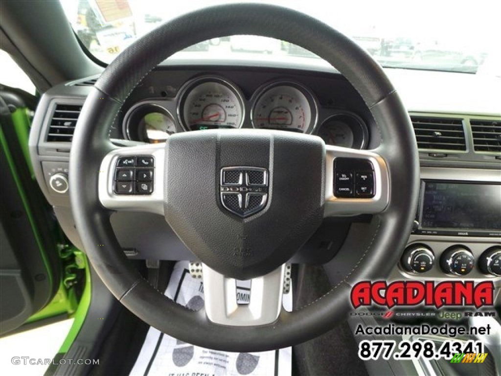 2011 Challenger SRT8 392 - Green with Envy / Dark Slate Gray photo #19