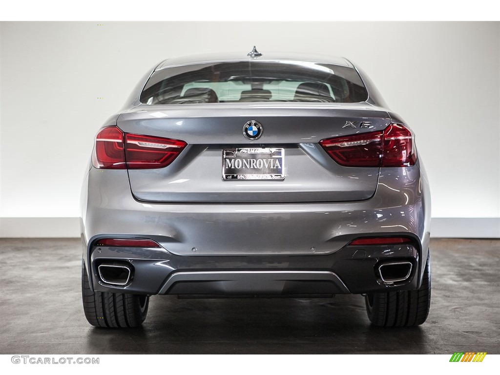 2016 X6 xDrive50i - Space Gray Metallic / Black photo #4