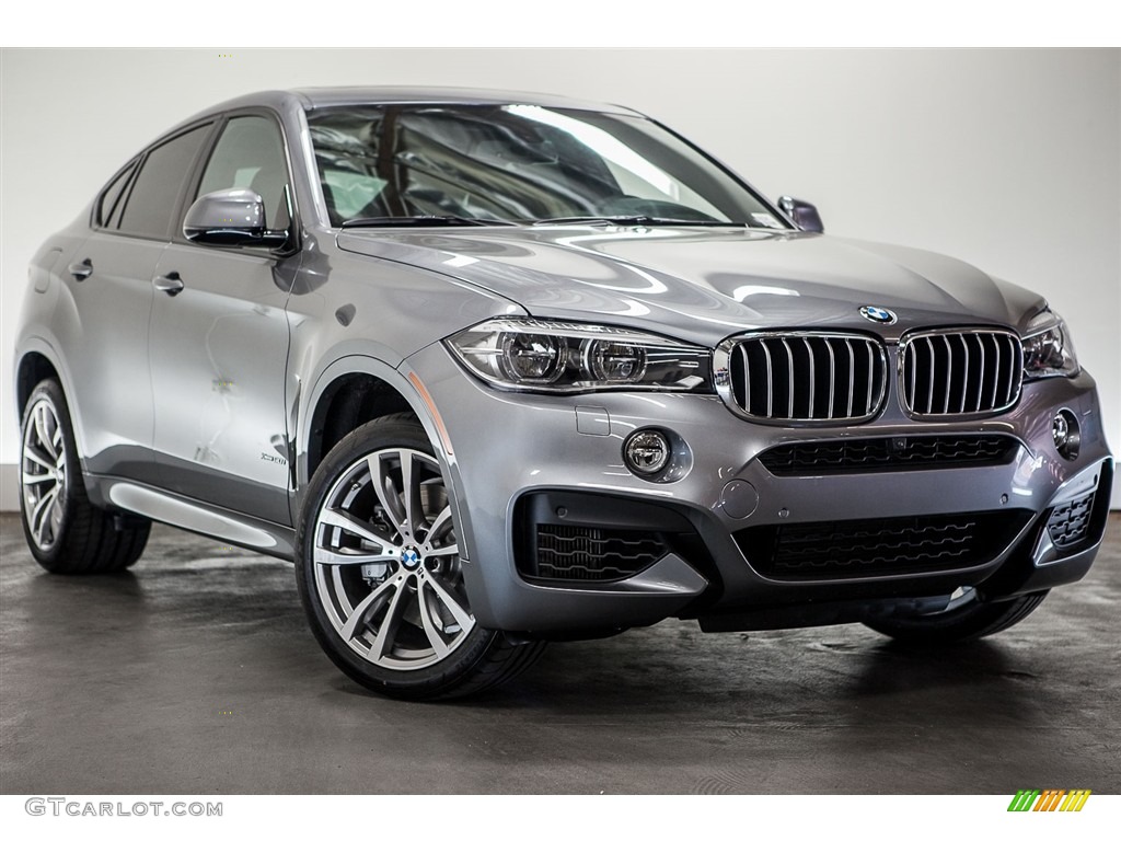 Space Gray Metallic 2016 BMW X6 xDrive50i Exterior Photo #113990835