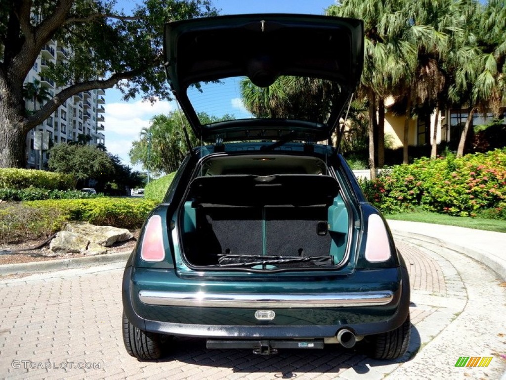 2002 Cooper Hardtop - British Racing Green Metallic / Emerald Green photo #8