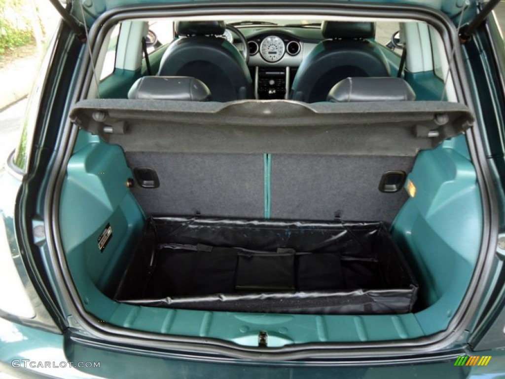 2002 Cooper Hardtop - British Racing Green Metallic / Emerald Green photo #46