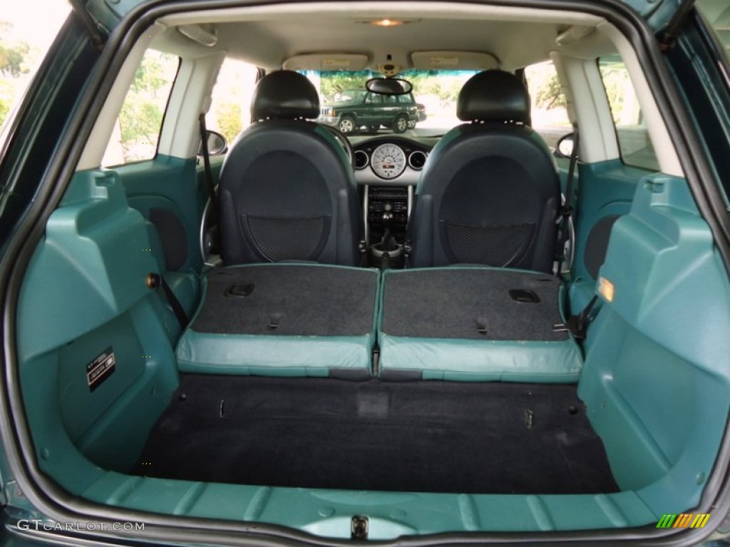 2002 Cooper Hardtop - British Racing Green Metallic / Emerald Green photo #48