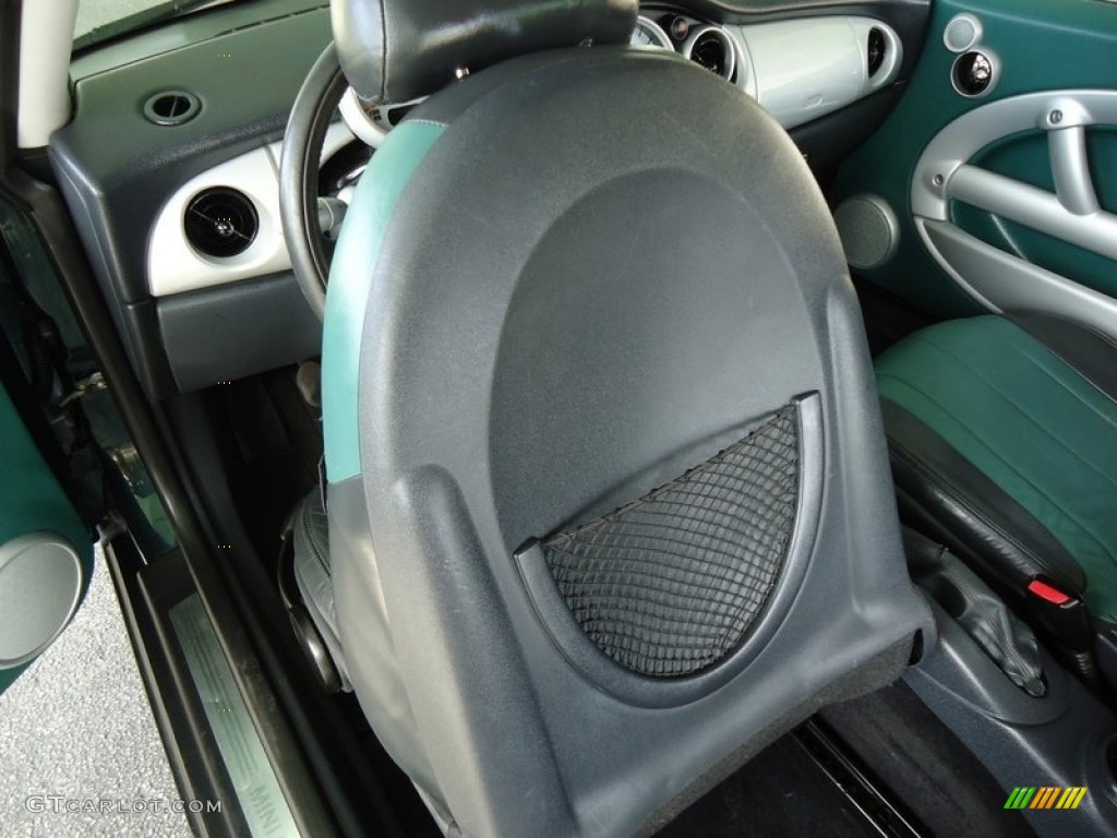 2002 Cooper Hardtop - British Racing Green Metallic / Emerald Green photo #49