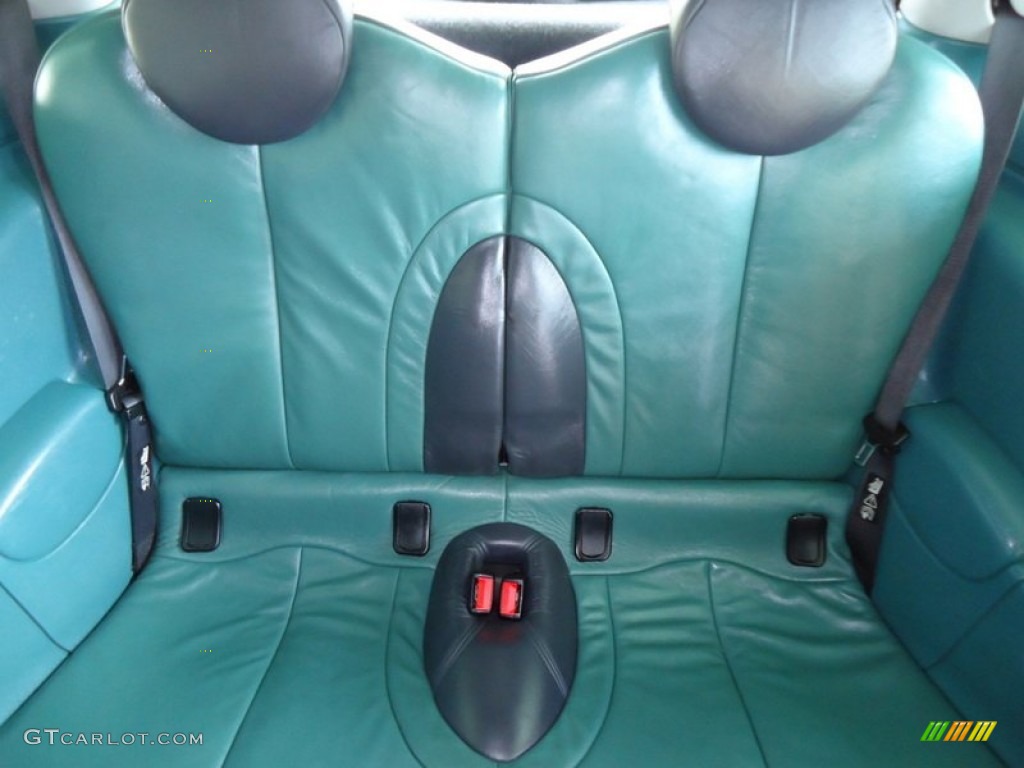 2002 Cooper Hardtop - British Racing Green Metallic / Emerald Green photo #53