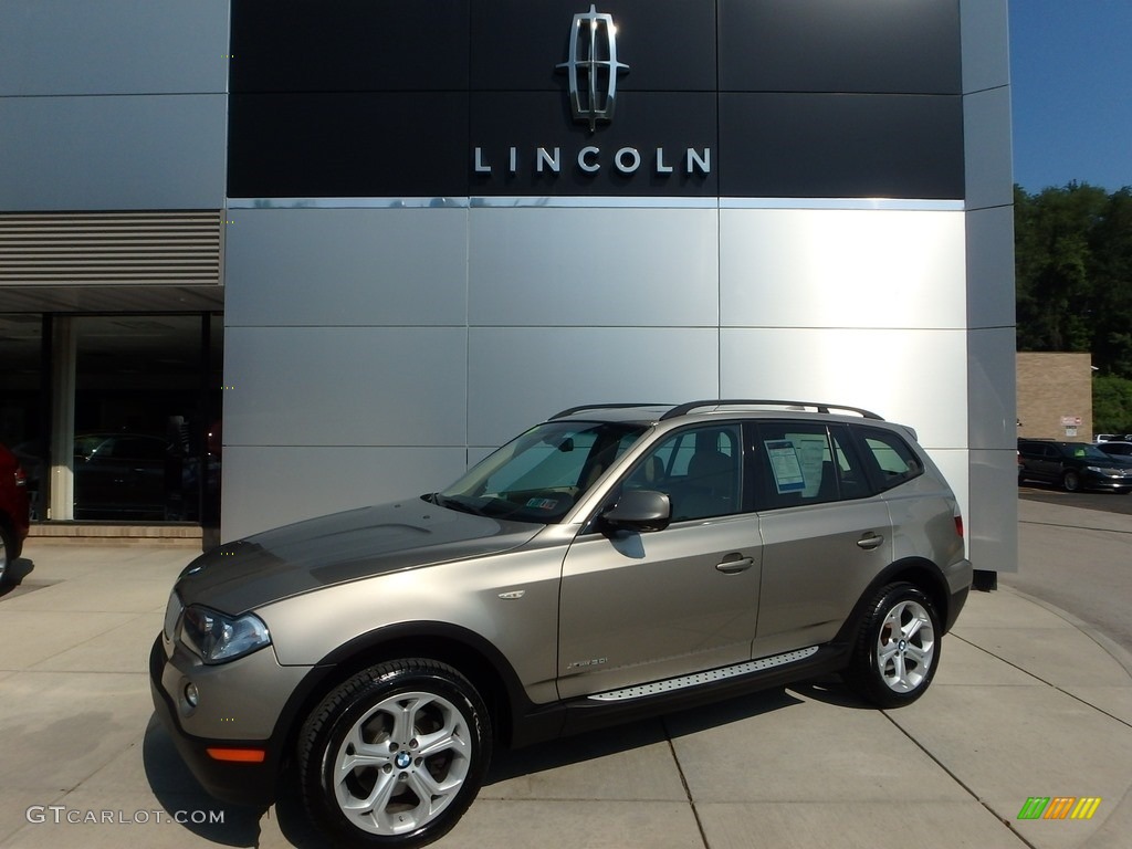 Platinum Bronze Metallic 2010 BMW X3 xDrive30i Exterior Photo #113992983