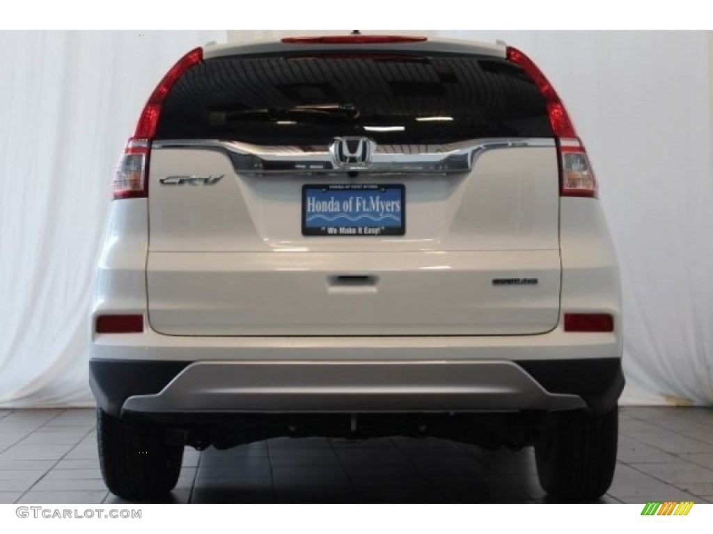 2016 CR-V Touring - White Diamond Pearl / Beige photo #6