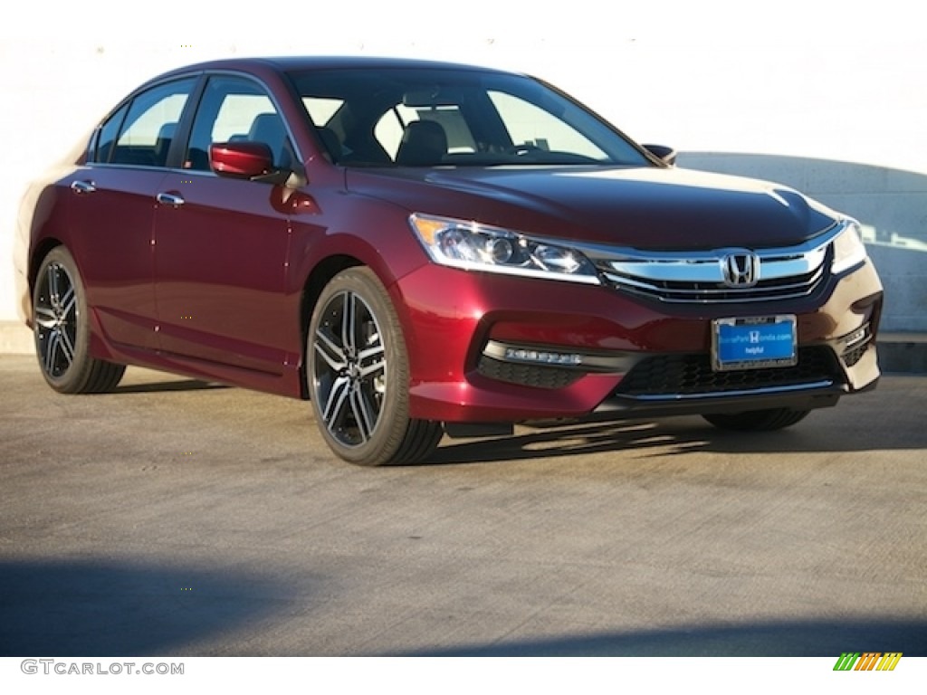 2016 Basque Red Pearl Ii Honda Accord Sport Sedan 113993211