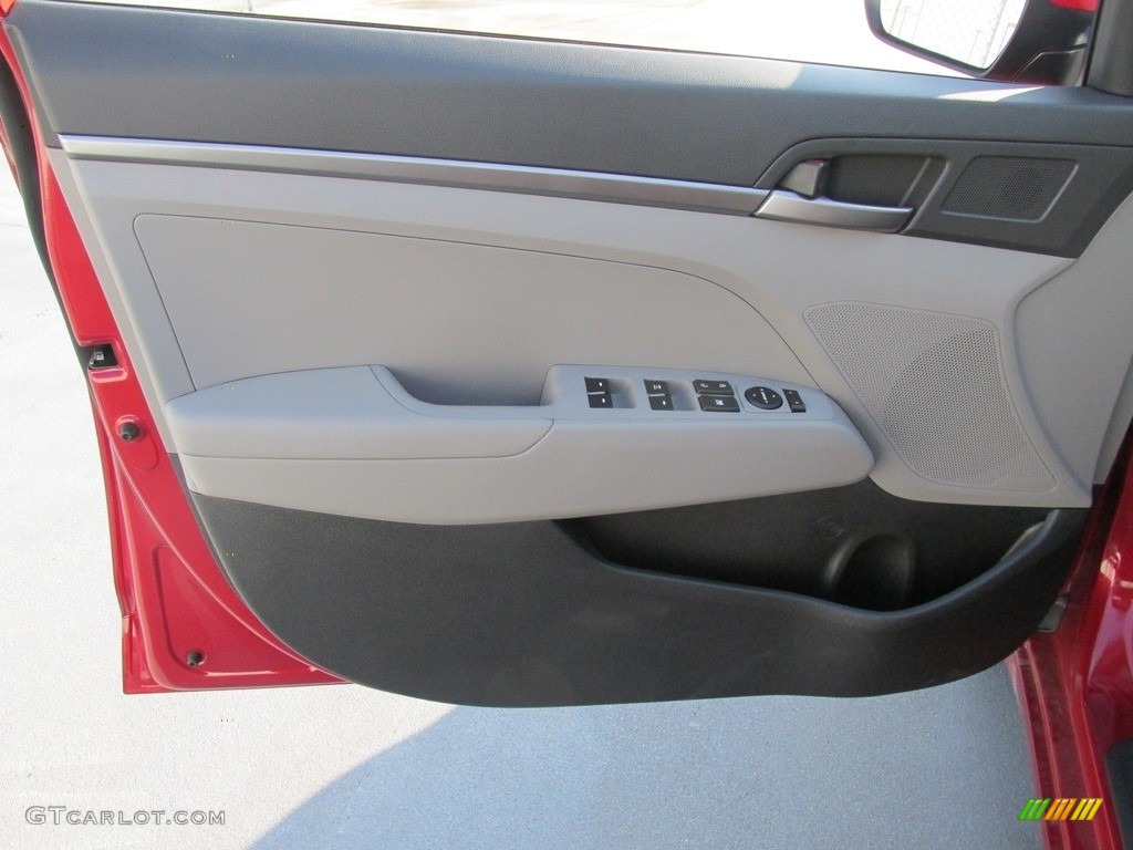 2017 Elantra SE - Red / Gray photo #19