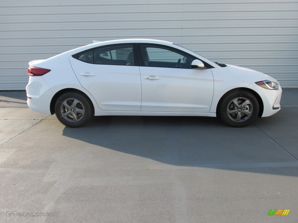 White 2017 Hyundai Elantra Eco Exterior Photo #114000736