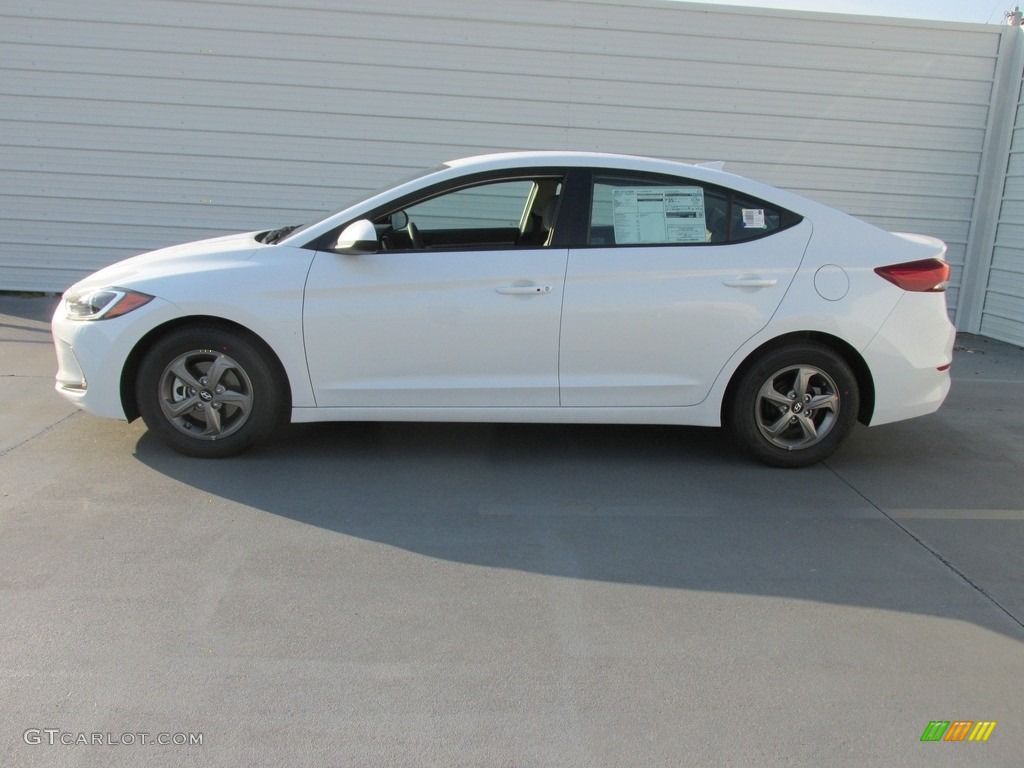 White 2017 Hyundai Elantra Eco Exterior Photo #114000823