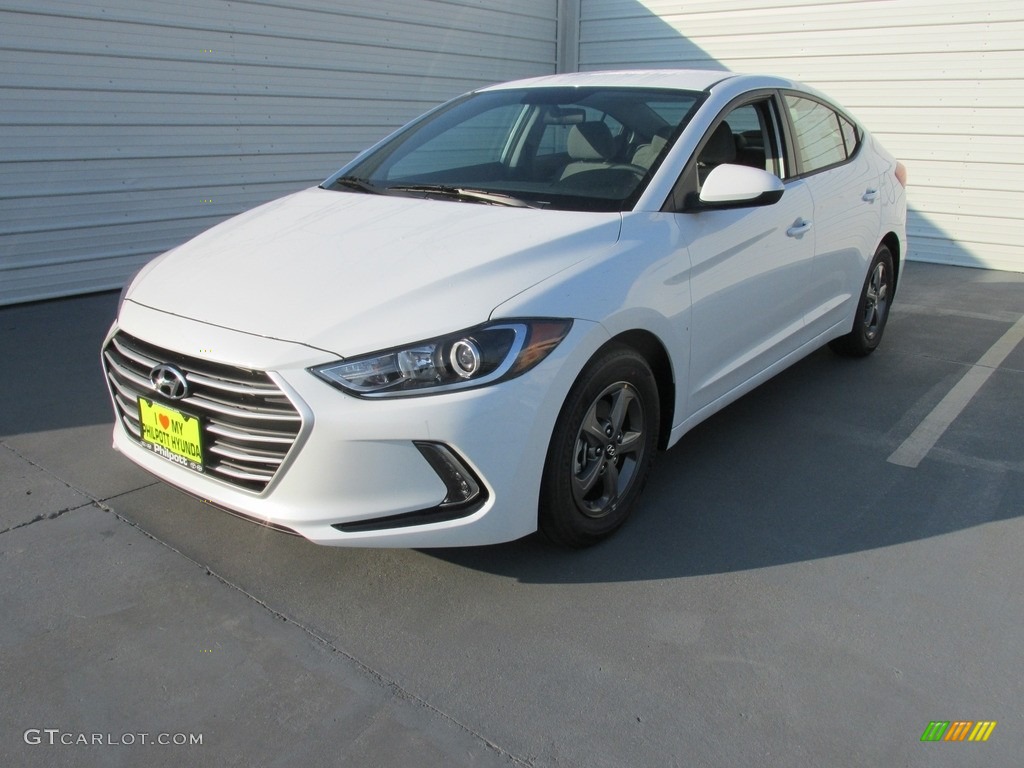 2017 Elantra Eco - White / Gray photo #7