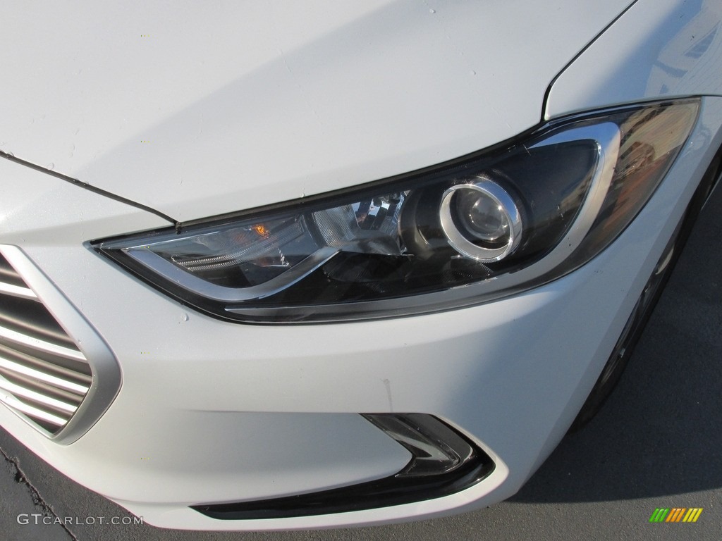 2017 Elantra Eco - White / Gray photo #9