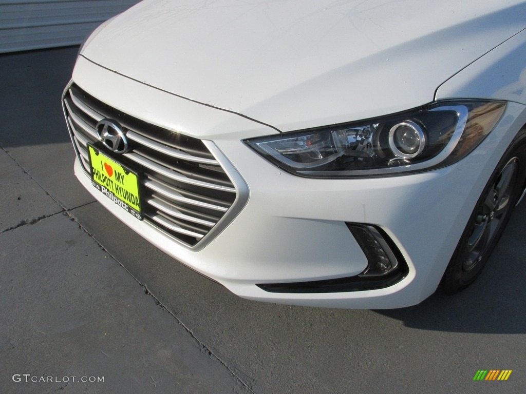 2017 Elantra Eco - White / Gray photo #10