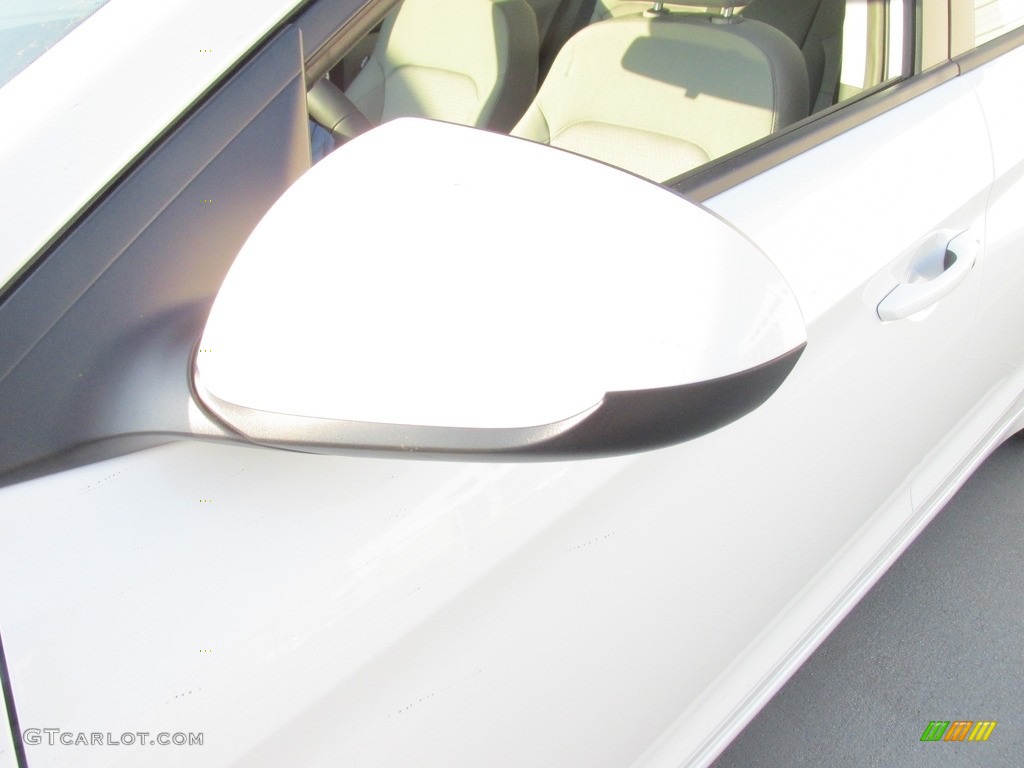 2017 Elantra Eco - White / Gray photo #12