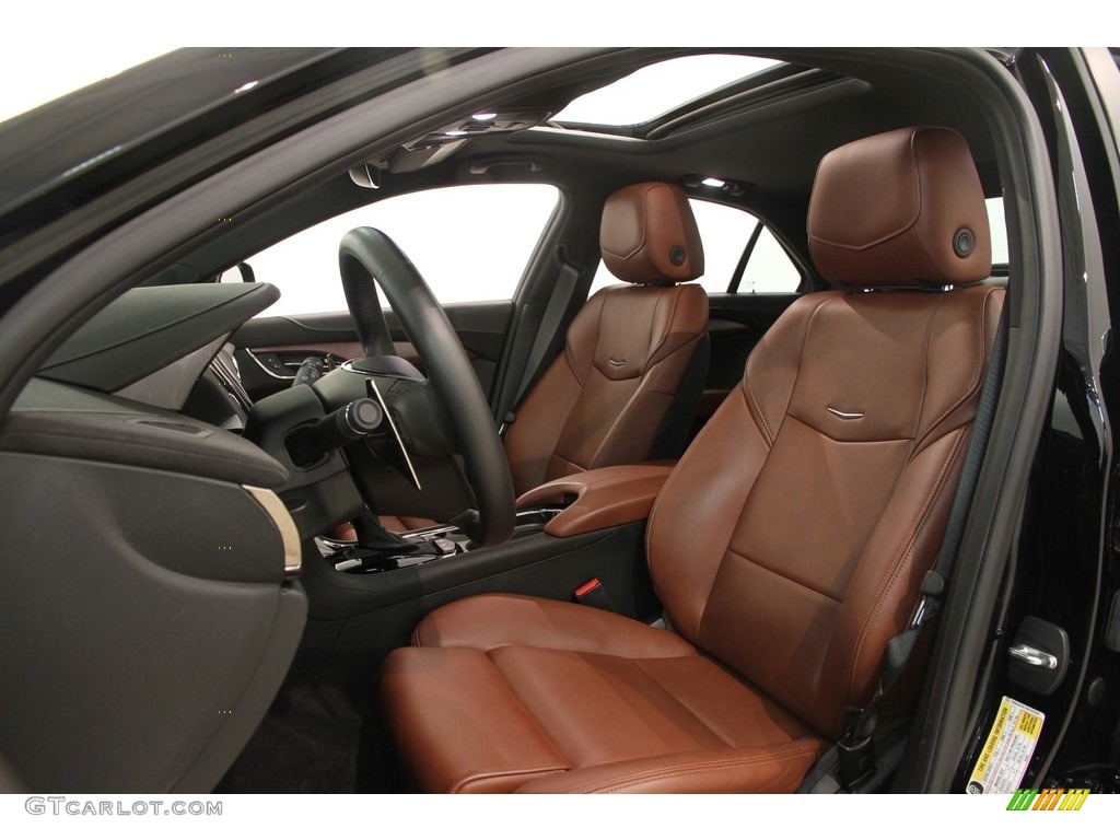 Kona Brown Interior 2016 Cadillac ATS 2.0T Luxury AWD Sedan Photo #114001036