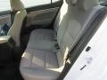 2017 Hyundai Elantra Gray Interior Rear Seat Photo