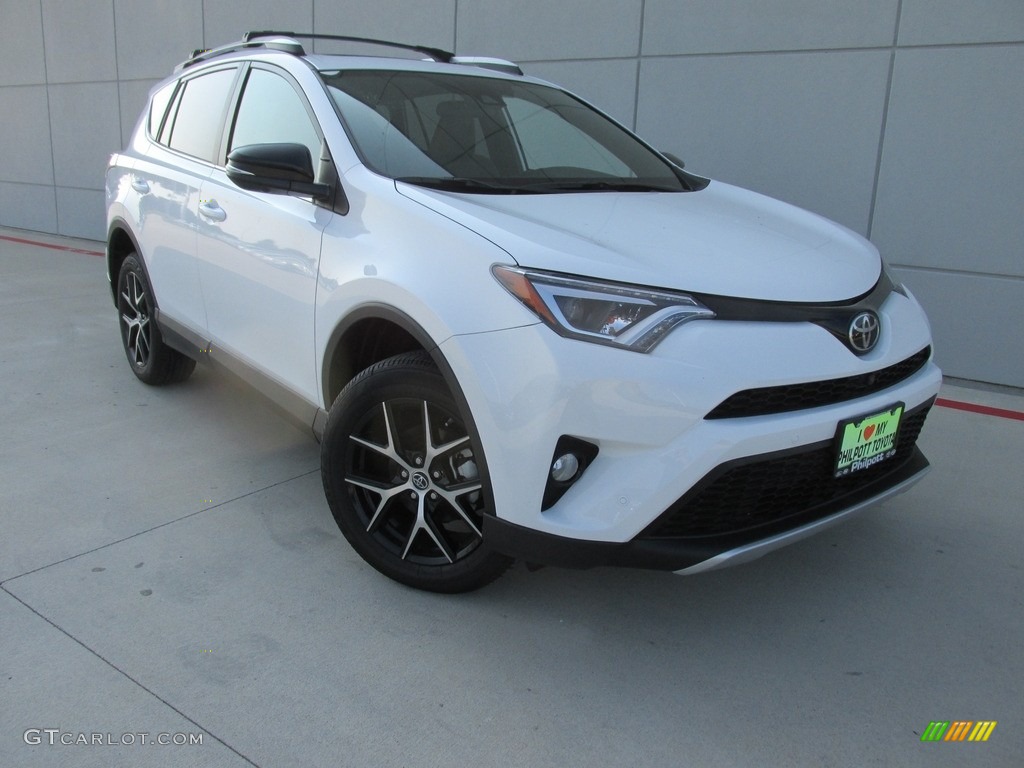 Super White Toyota RAV4