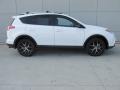 2016 Super White Toyota RAV4 SE  photo #3