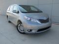 2016 Silver Sky Metallic Toyota Sienna XLE  photo #2