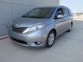 2016 Silver Sky Metallic Toyota Sienna XLE  photo #7