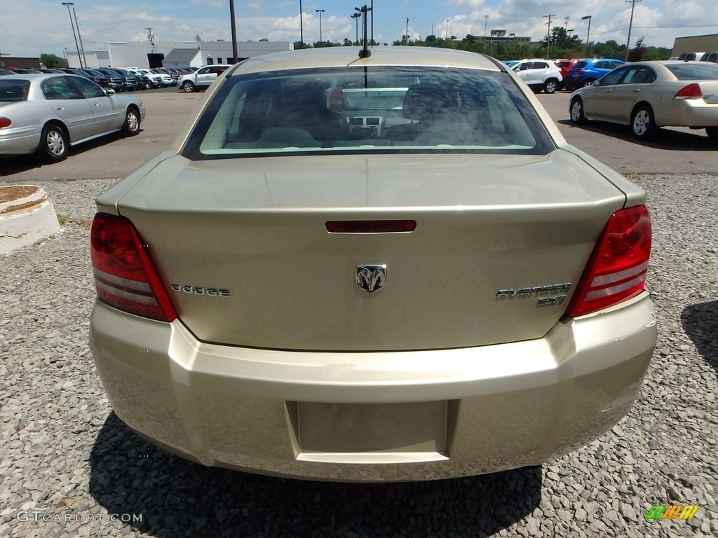 2010 Avenger SXT - White Gold / Dark Slate Gray photo #3