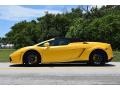 Giallo Midas Pearl Effect 2013 Lamborghini Gallardo LP 550-2 Spyder Exterior