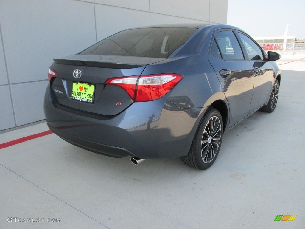 2016 Corolla S Plus - Slate Metallic / Black photo #4