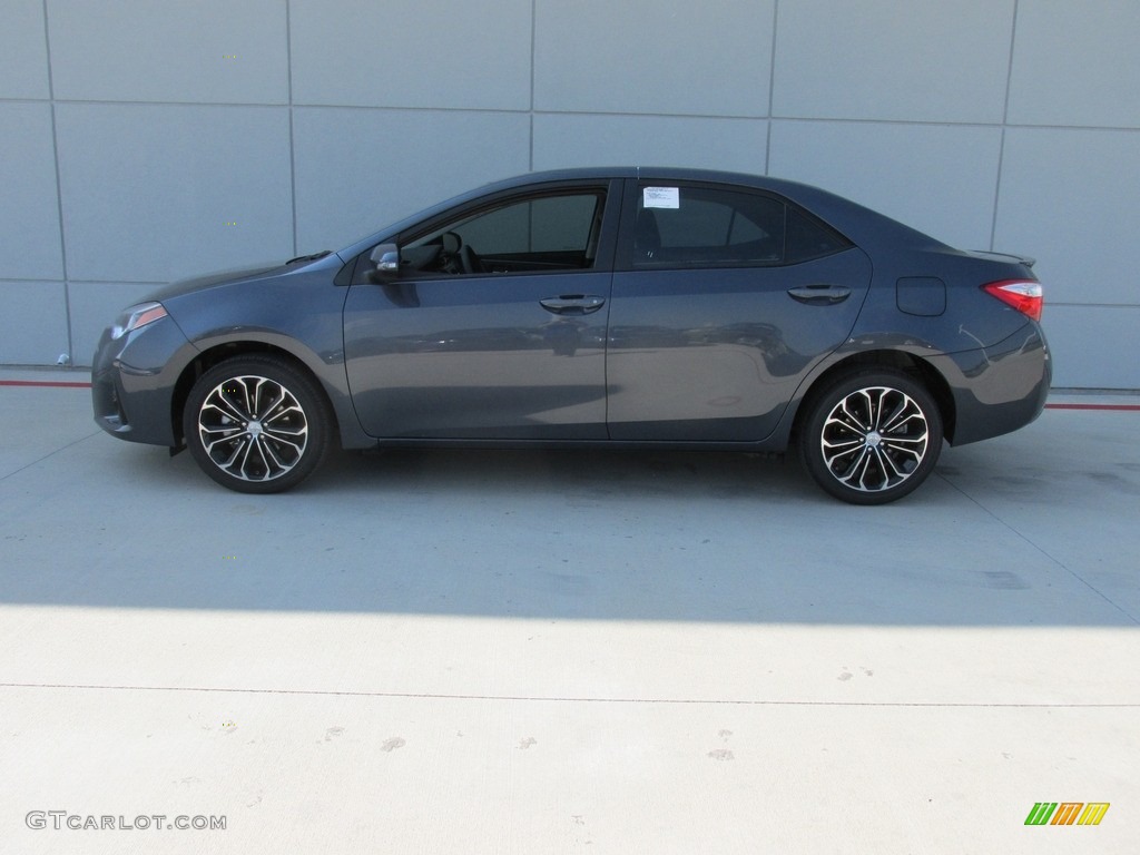 2016 Corolla S Plus - Slate Metallic / Black photo #6