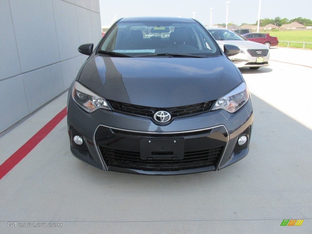 2016 Corolla S Plus - Slate Metallic / Black photo #8