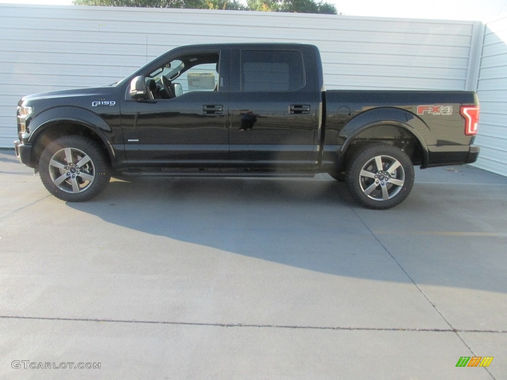 2016 F150 XLT SuperCrew 4x4 - Shadow Black / Black photo #6