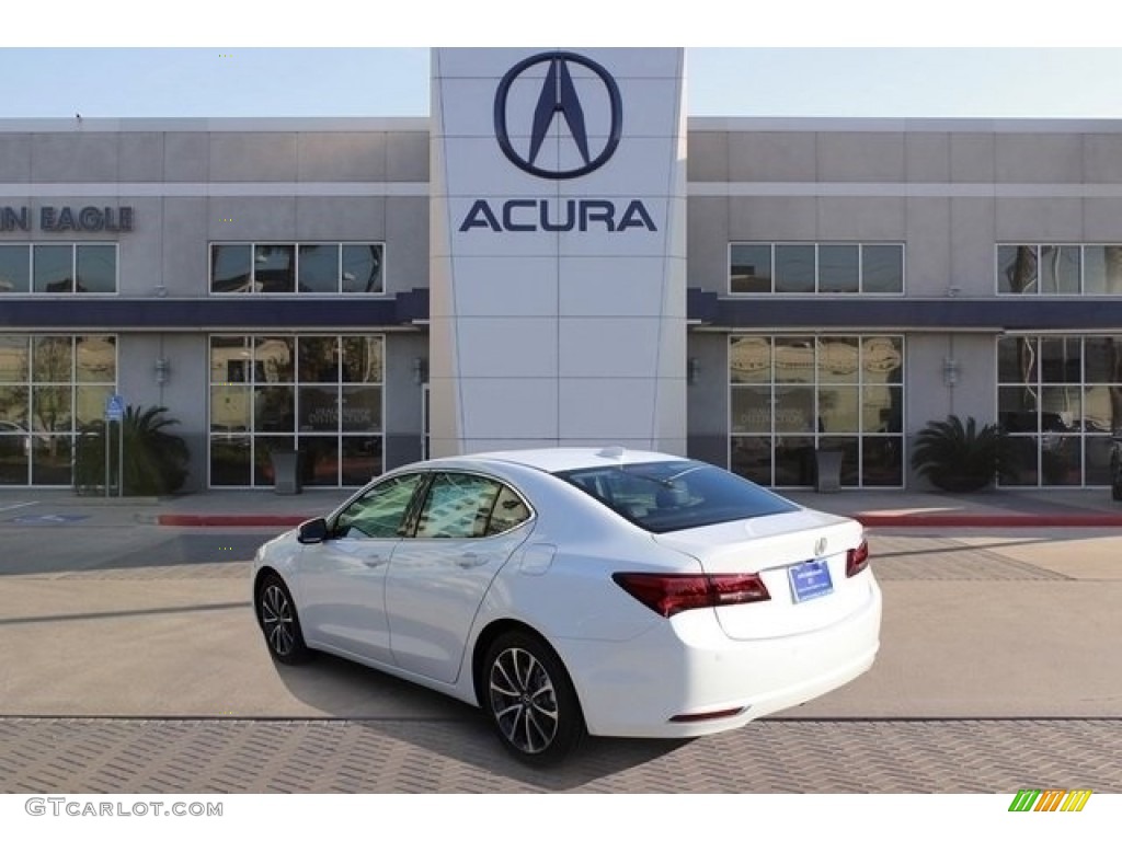 2016 TLX 3.5 Advance SH-AWD - Bellanova White Pearl / Ebony photo #5