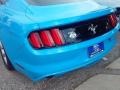 2017 Grabber Blue Ford Mustang V6 Coupe  photo #12
