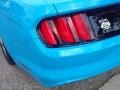 2017 Grabber Blue Ford Mustang V6 Coupe  photo #15