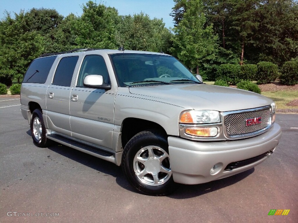 2005 Yukon XL Denali AWD - Silver Birch Metallic / Sandstone photo #4