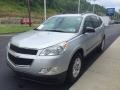 2011 Silver Ice Metallic Chevrolet Traverse LS AWD  photo #4