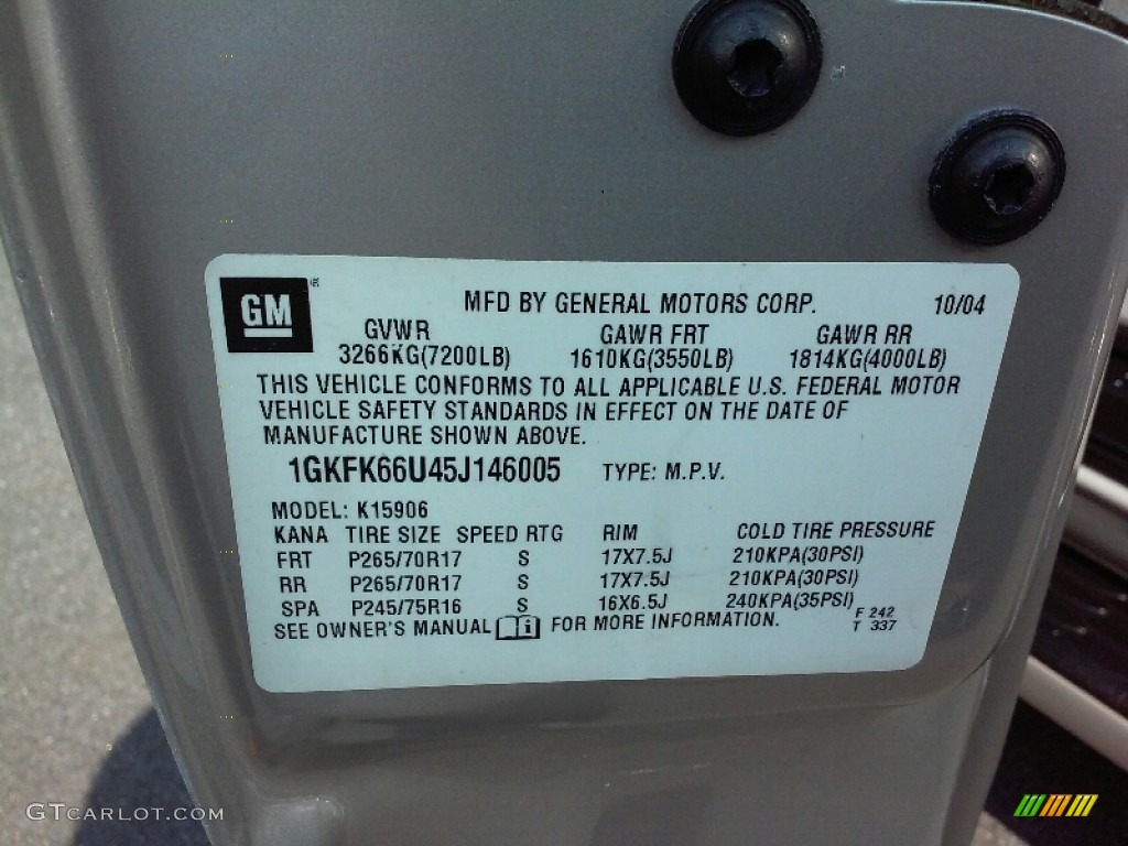 2005 Yukon XL Denali AWD - Silver Birch Metallic / Sandstone photo #29