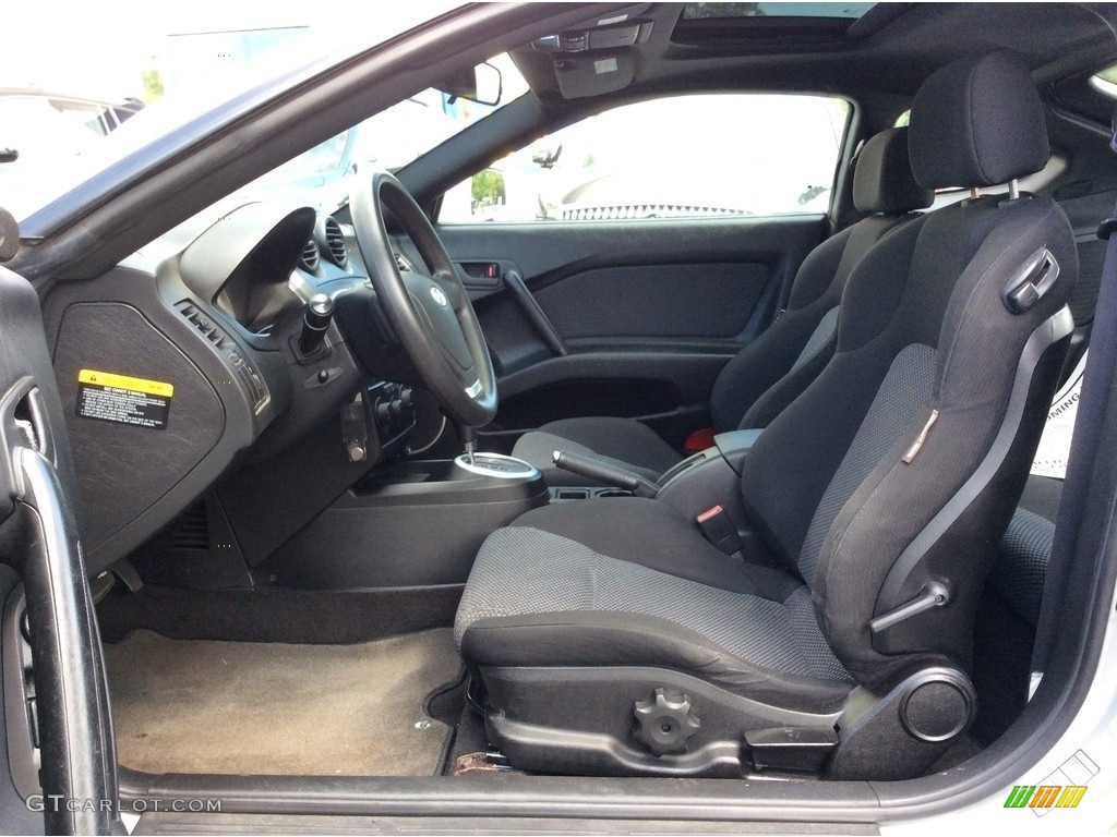 2003 Tiburon  - Super Silver / Black photo #10