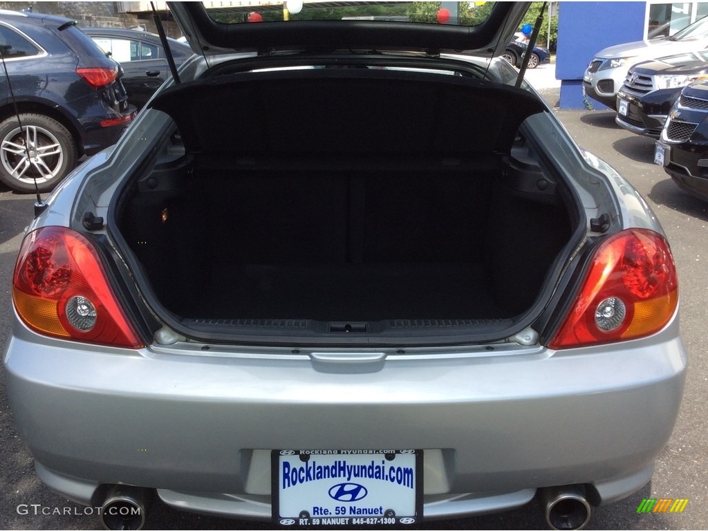 2003 Tiburon  - Super Silver / Black photo #18