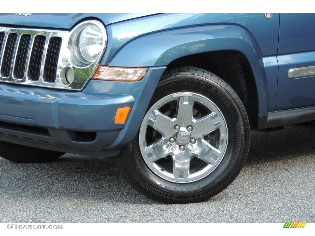 2006 Liberty Limited 4x4 - Atlantic Blue Pearl / Medium Slate Gray photo #22