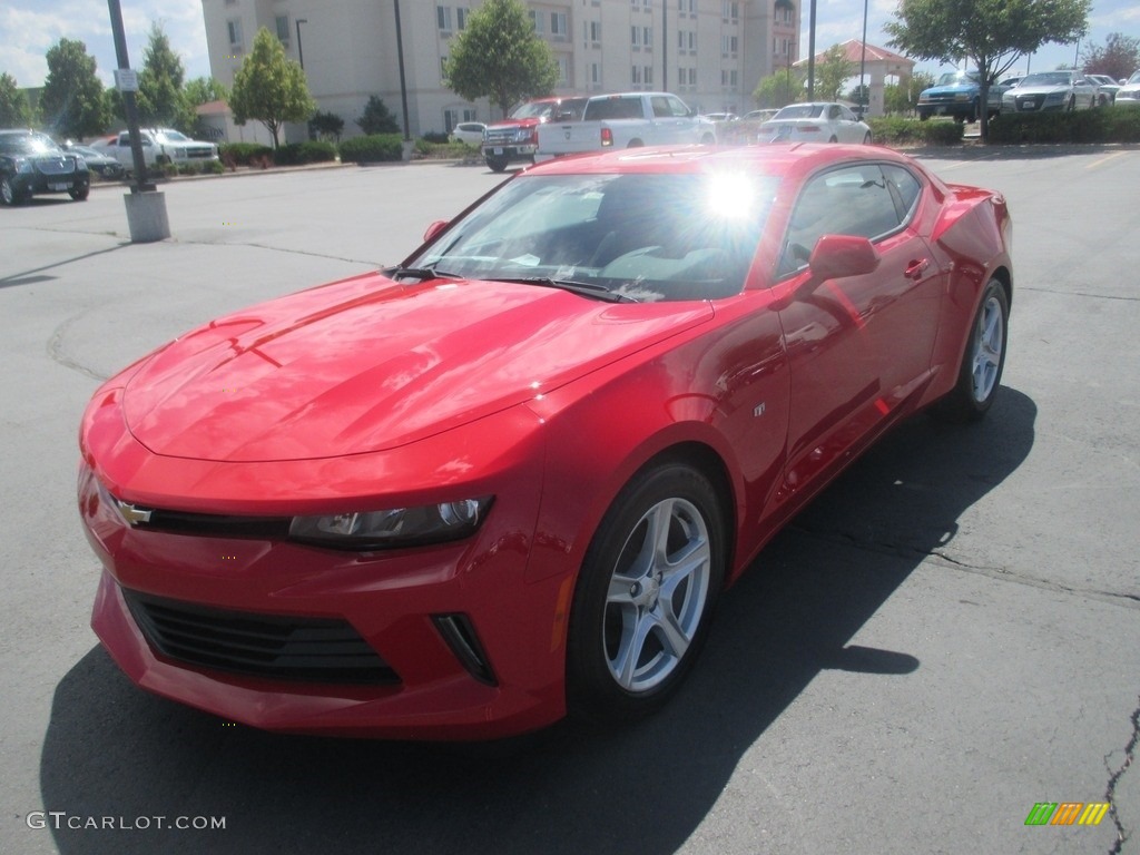 2016 Camaro LT Coupe - Red Hot / Jet Black photo #2