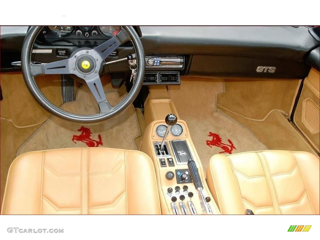 Tan Interior 1980 Ferrari 308 GTSi Targa Photo #114015061