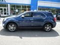 2017 Patriot Blue Metallic Chevrolet Equinox Premier AWD  photo #2