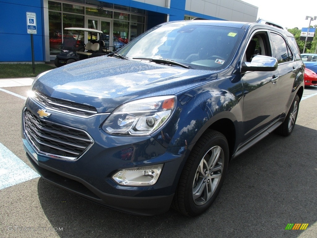 2017 Patriot Blue Metallic Chevrolet Equinox Premier Awd